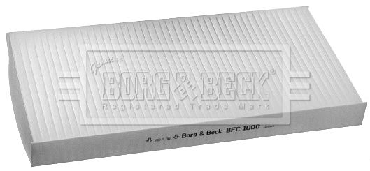 BORG & BECK Фильтр, воздух во внутренном пространстве BFC1000